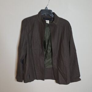 Harve Benard Women's Green Wool Blazer Sz 10